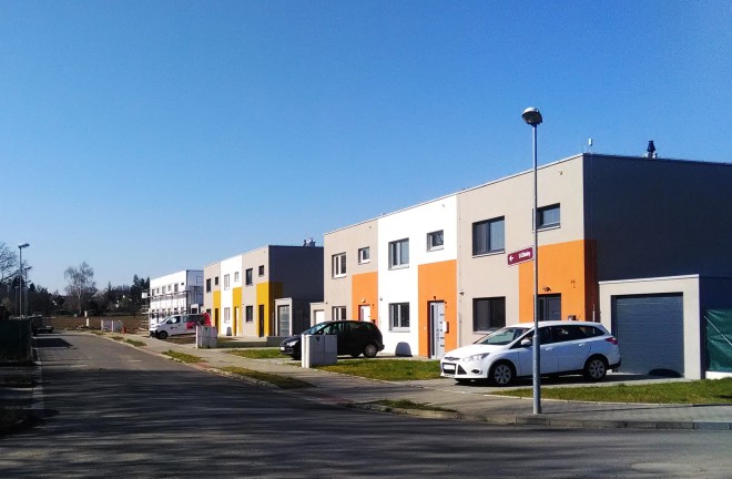 Dokončené rodinné domy Dokončené rodinné domy