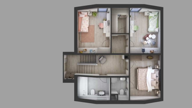 10 rodinných domů K162, I. etapa La Vista (foto 1)