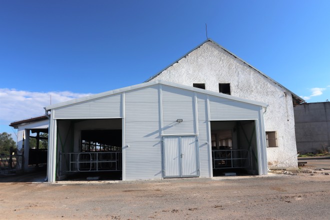 Výstavba střediska chovu skotu Nepolisy (foto 6)