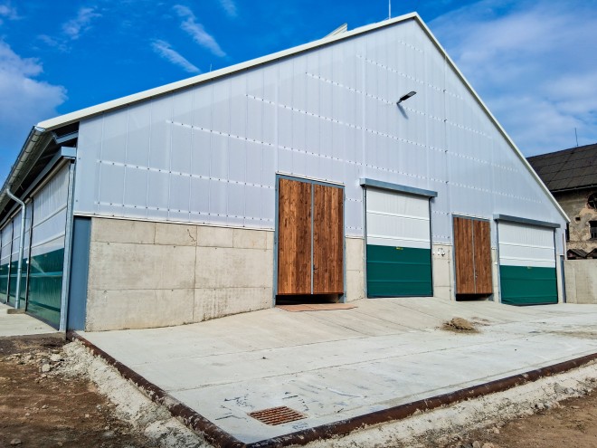 Novostavba teletníku Výprachtice (foto 2)