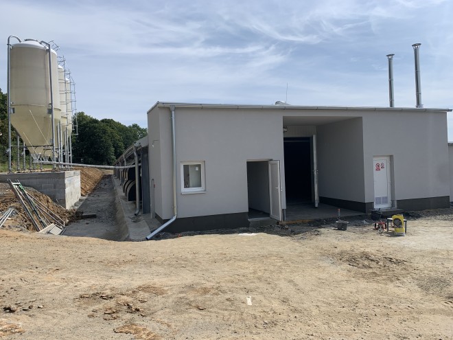 Novostavba haly pro výkrm brojlerů Otín (foto 4)