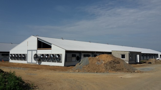 Farma pro výkrm brojlerů etapa II Jenišovice (foto 1)